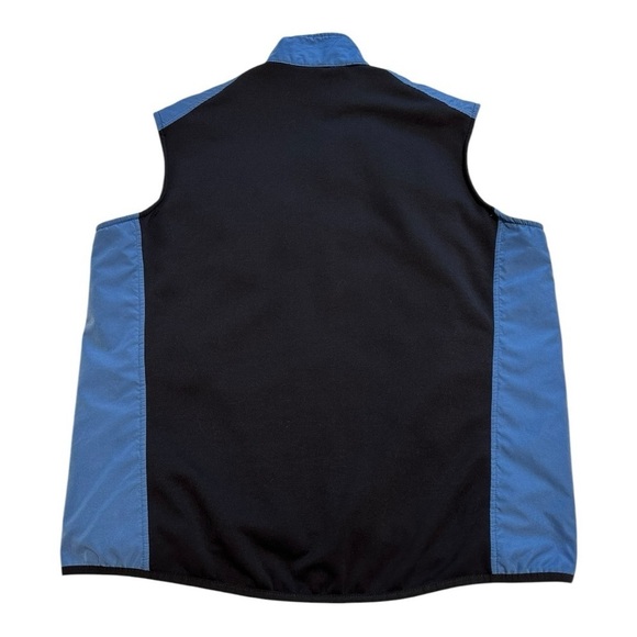 Running Room Vest Zip Up Fleece Reversible Blue Black - Size XL - Picture 2 of 12